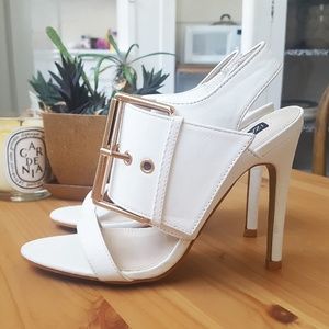 Shoe Dazzle Buckle Heels